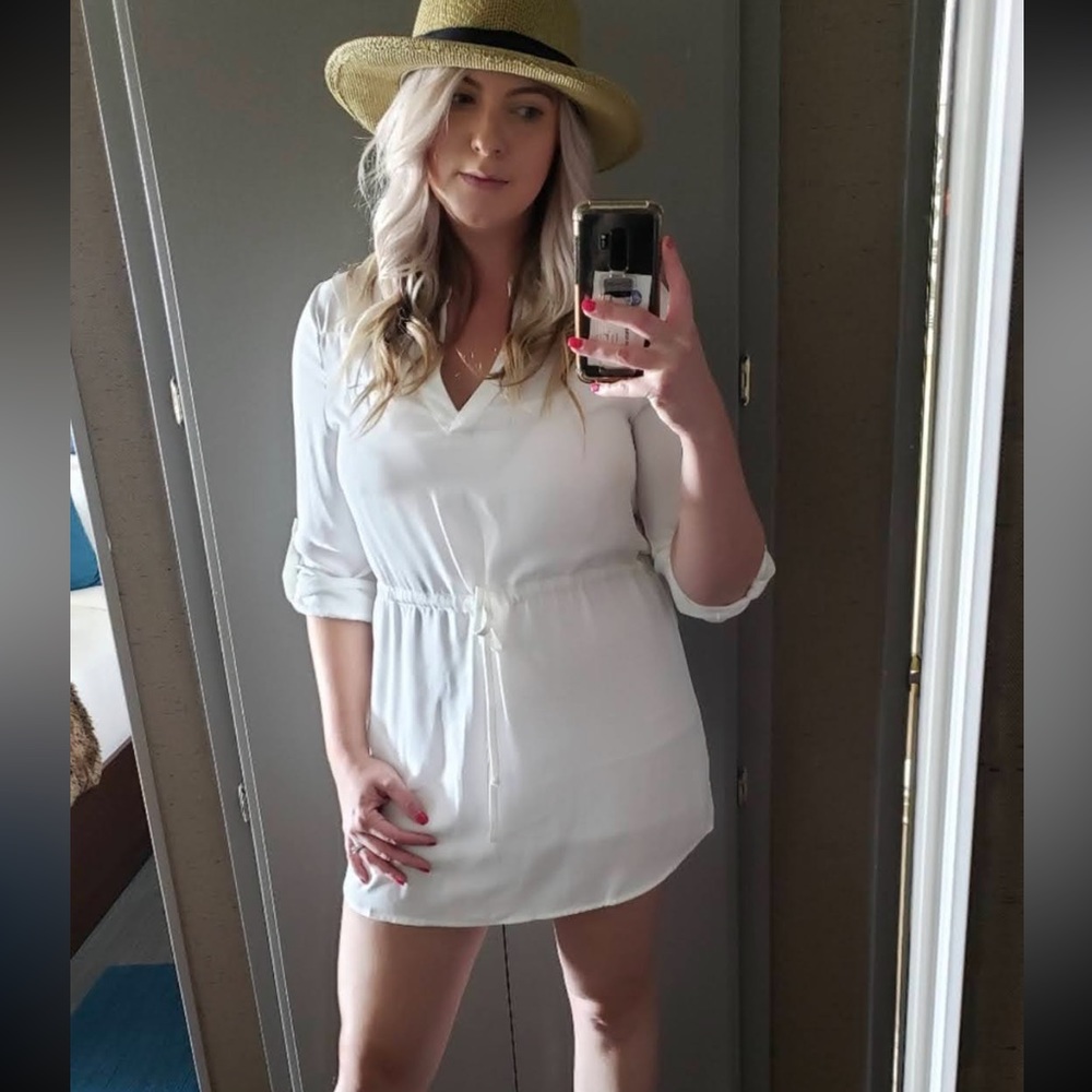 White dress